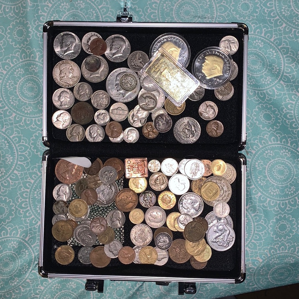 coins for inspection